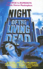 Plakat for Romeros 'Night of the Living Dead'.